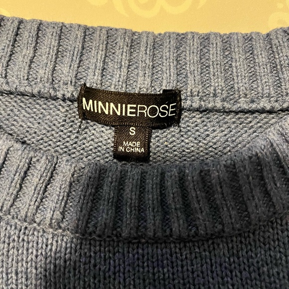 Minnie Rose Dreamer Cashmere Blend sweater size S - Picture 10 of 10